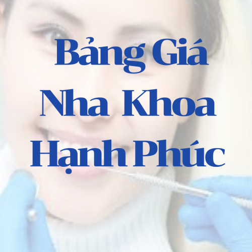 Bảng giá Nha Khoa